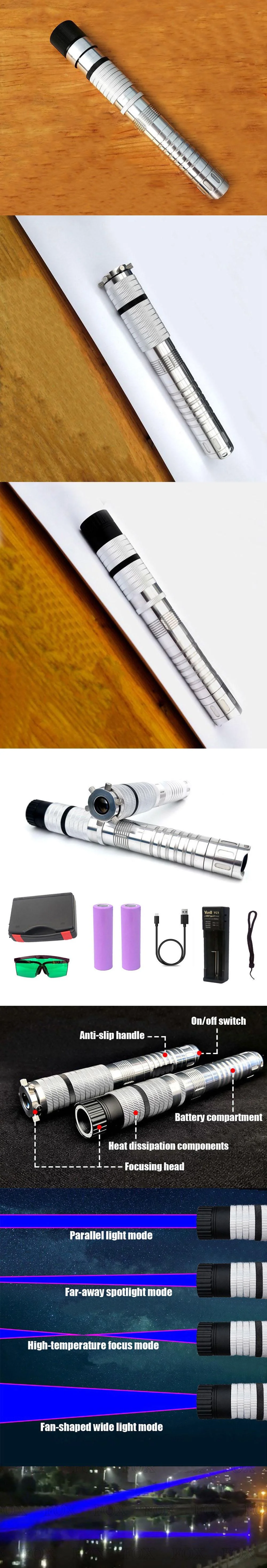 Handheld Laser Pointer 8W / 10W / 15W