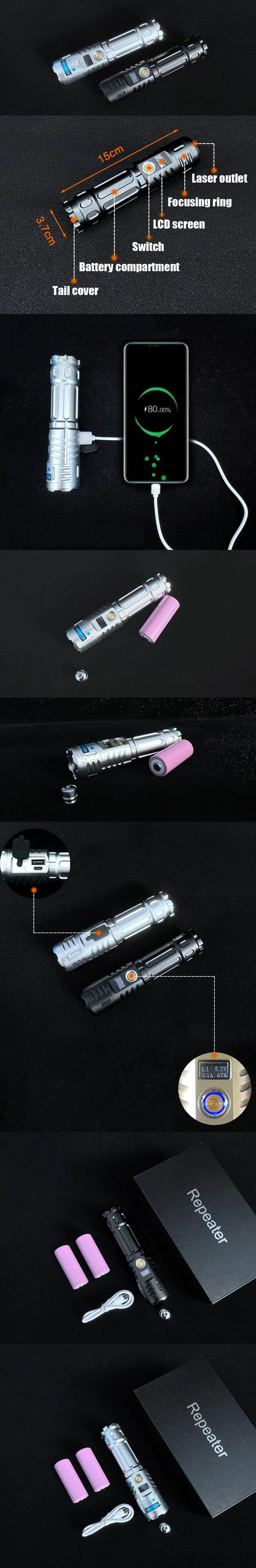 488nm 100mW / 200mW Laser Pointer