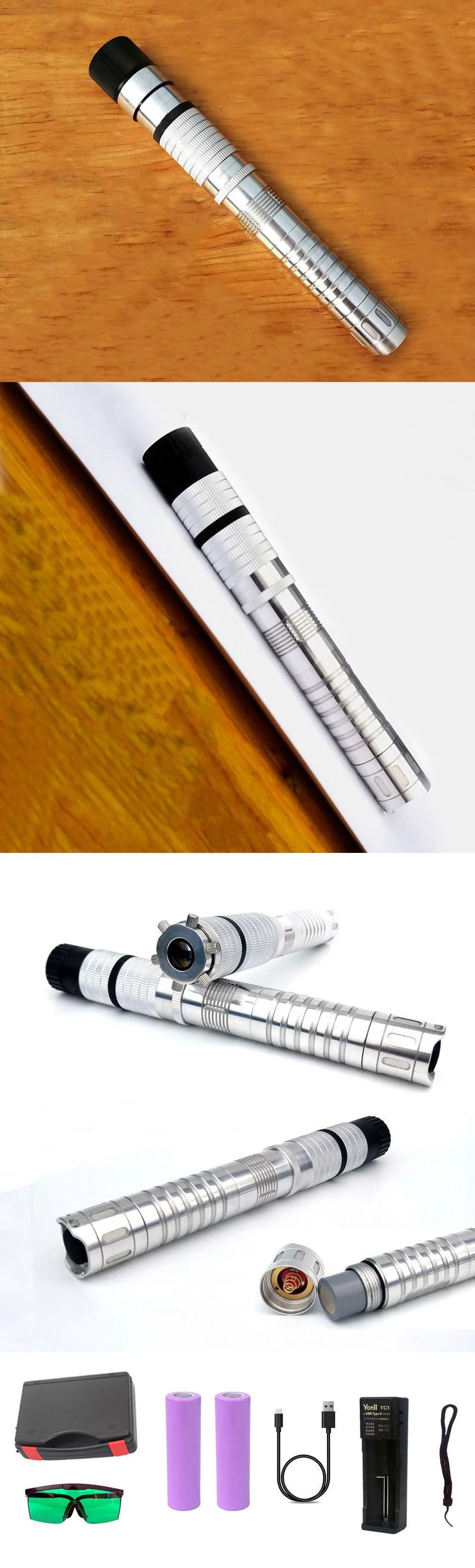 Class 4 Handheld Green Laser Pointer