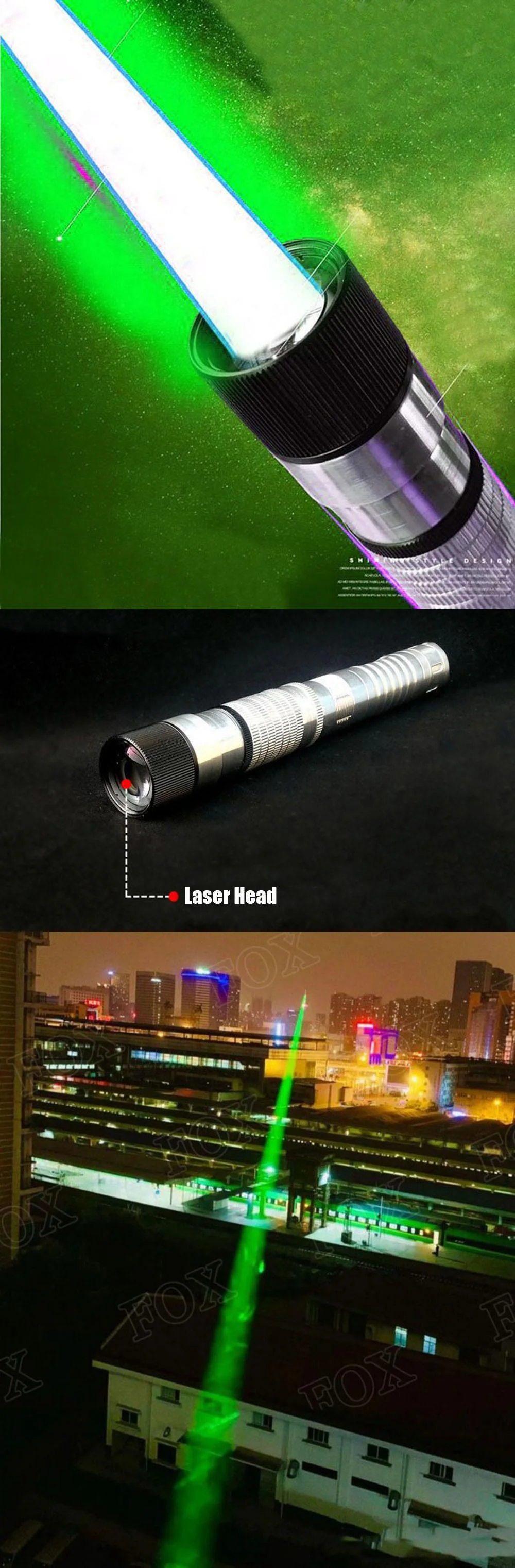 Most Powerful Green Laser Pointer 3000mW