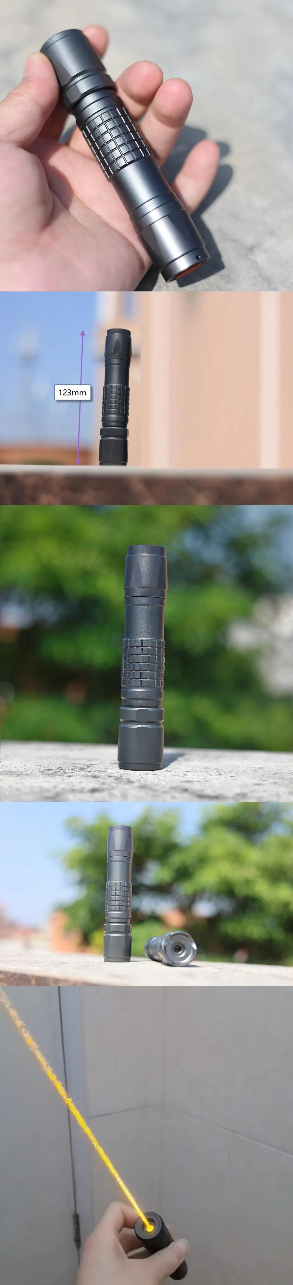 Waterproof 593 nm Yellow Laser Pointer