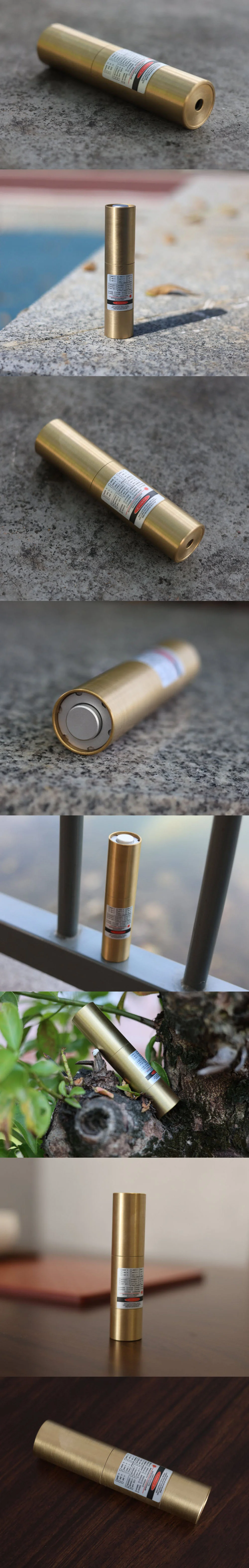 Waterproof Brass Green Laser Pointer