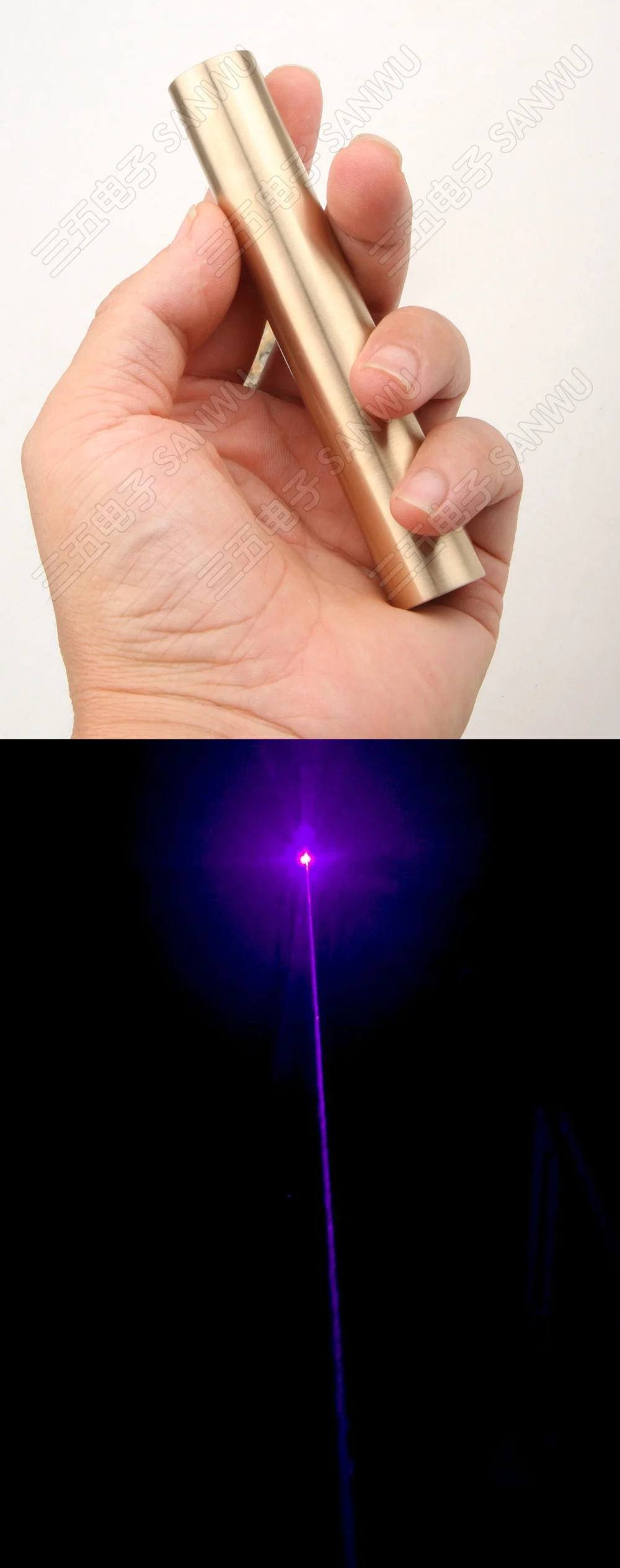 Small and Powerful Purple Laser Pointer