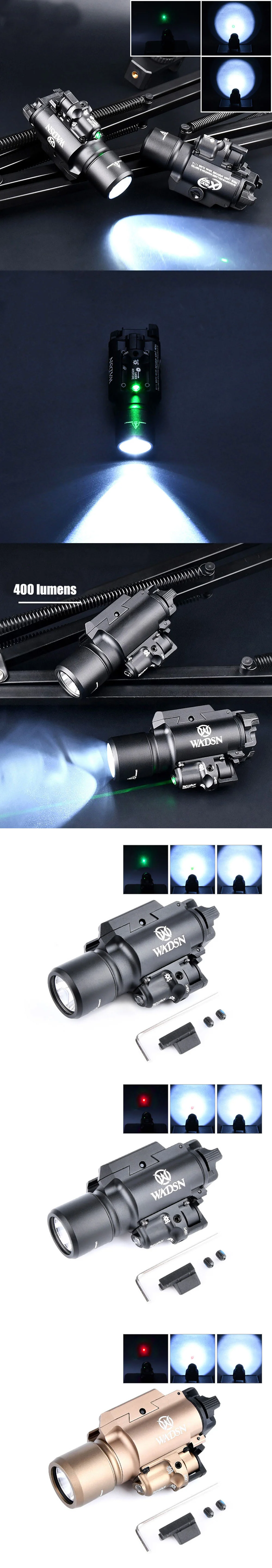 Tactical Flashlight with Laser