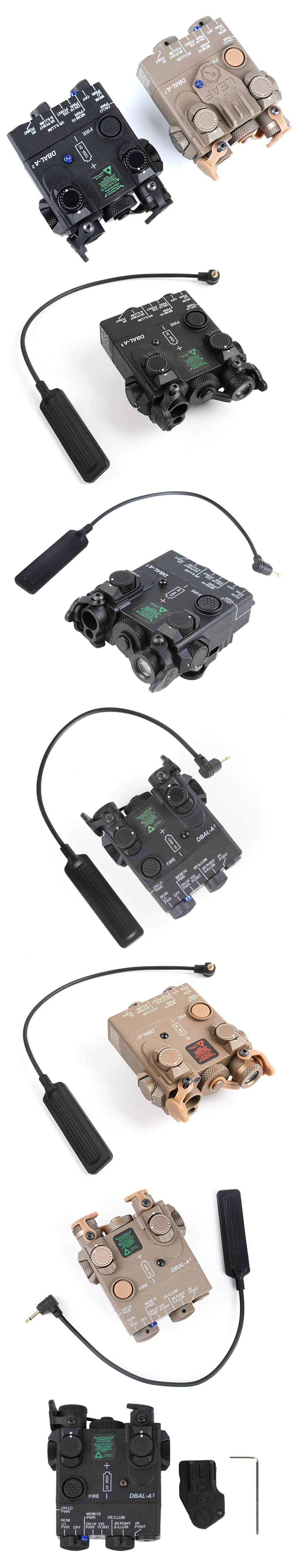 Tactical Flashlight with Laser