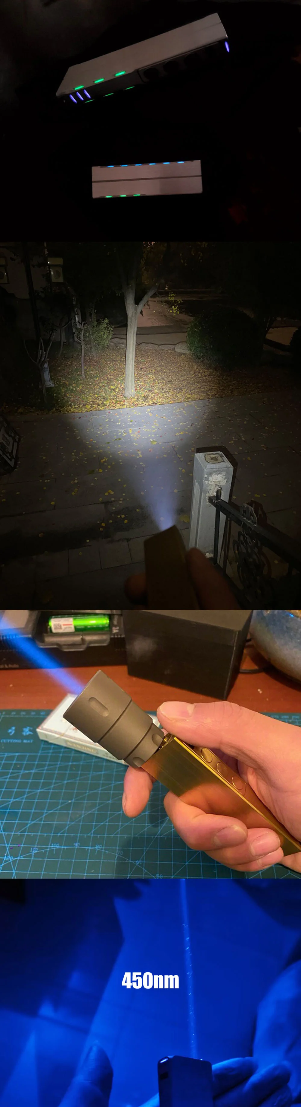 Powerful Blue Laser Pointer with Bluetooth