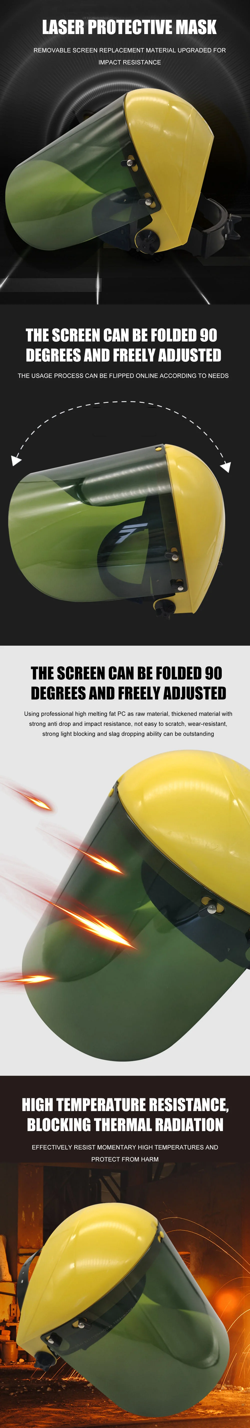 Infrared Laser Protective Mask