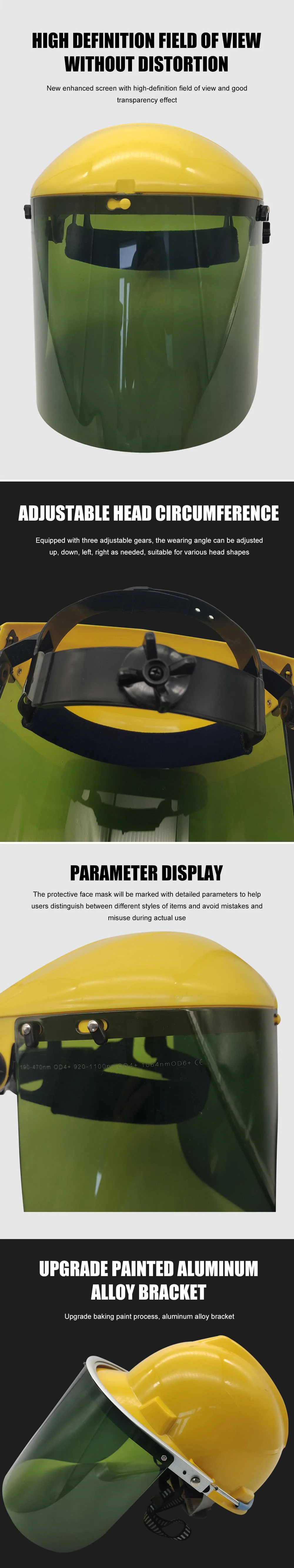 Adjustable Laser Protective Mask
