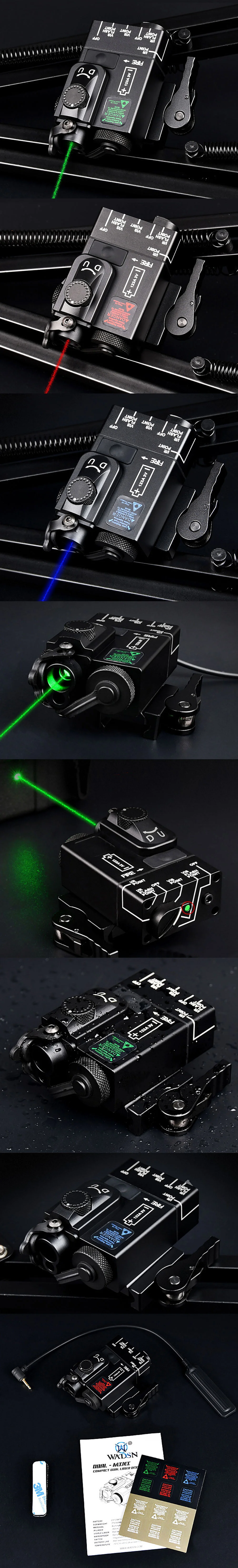 Tactical Laser Pointer with IR