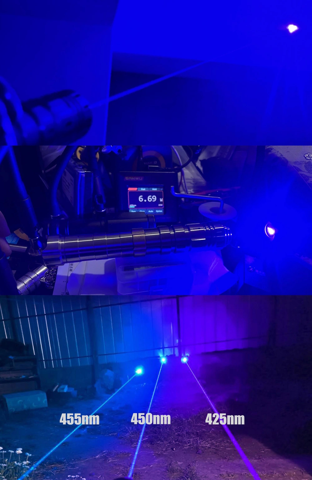 Professional Powerful Blue Laser Pointer