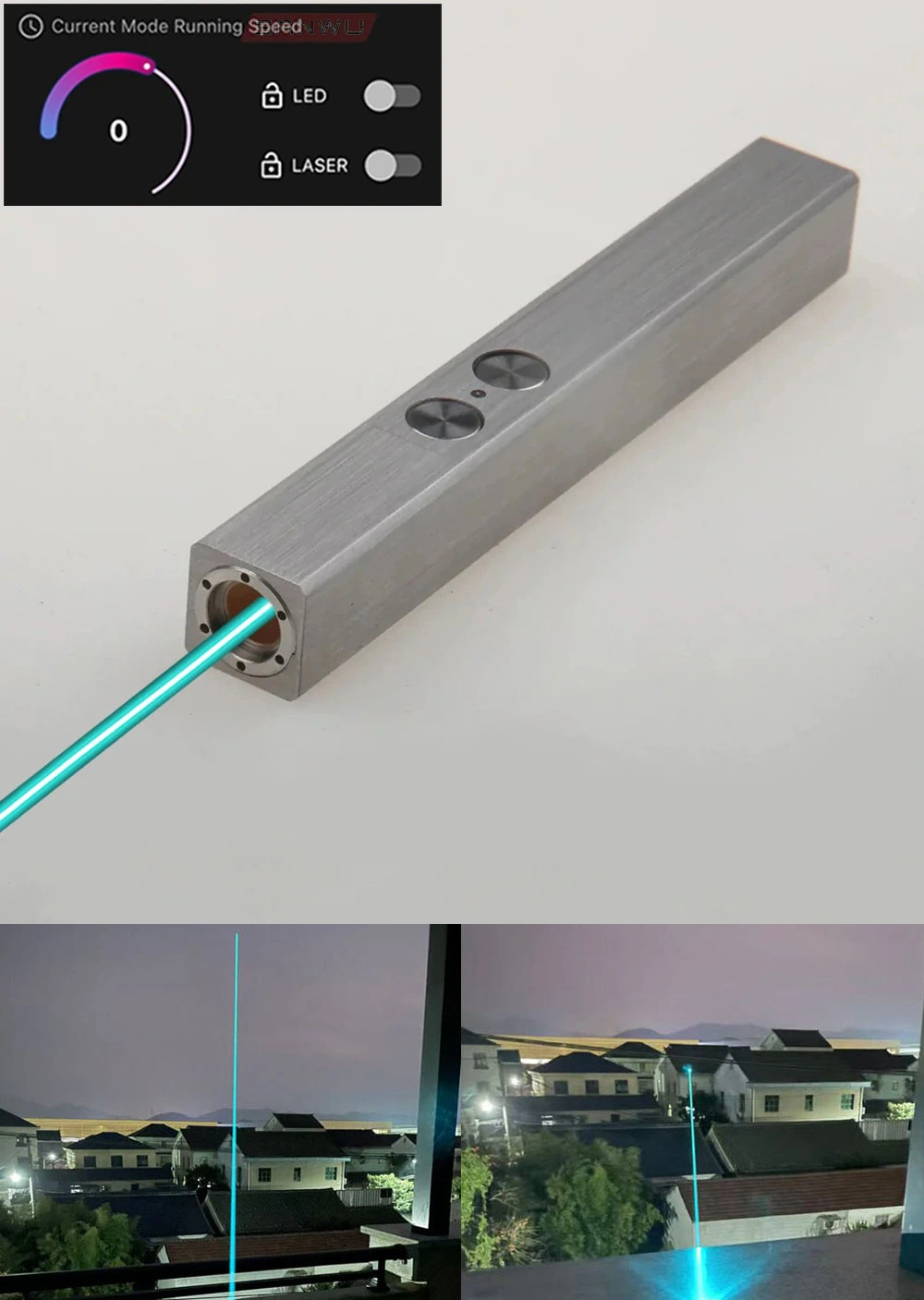 Blue Laser Pointer 485nm / 488nm 200mW