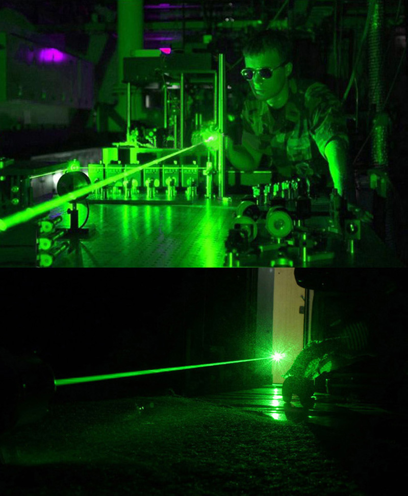 most powerful green laser