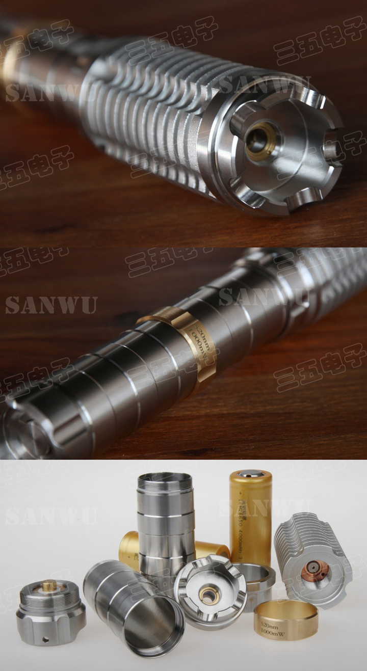 2W 520nm Sanwu green laser pointer