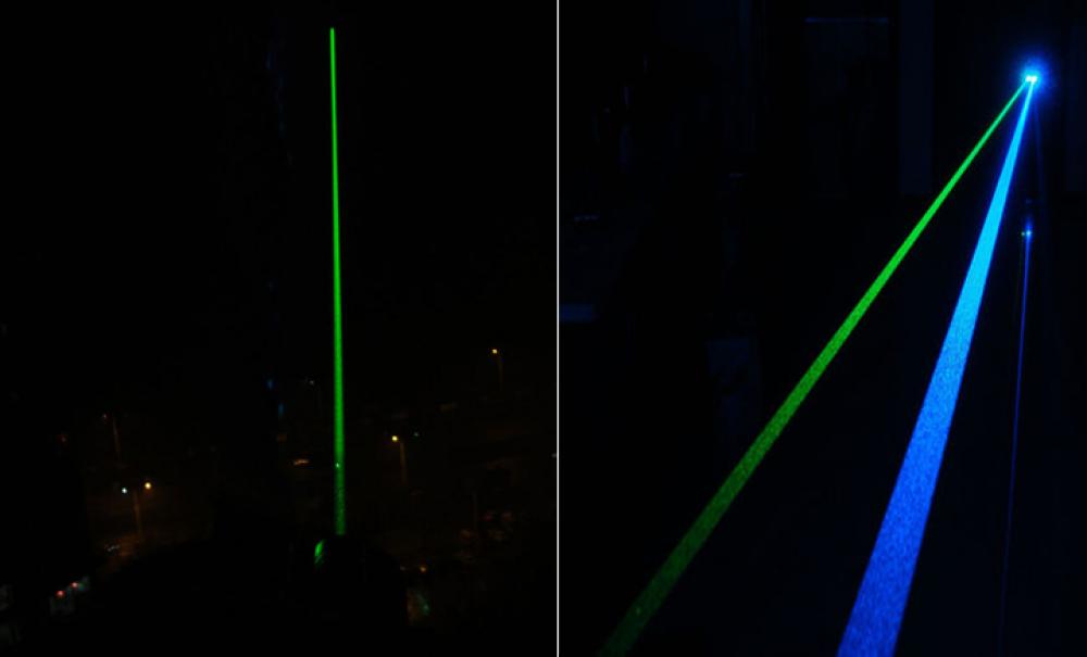 most powerful green laser