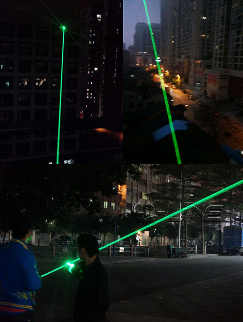 Super Powerful Green Laser