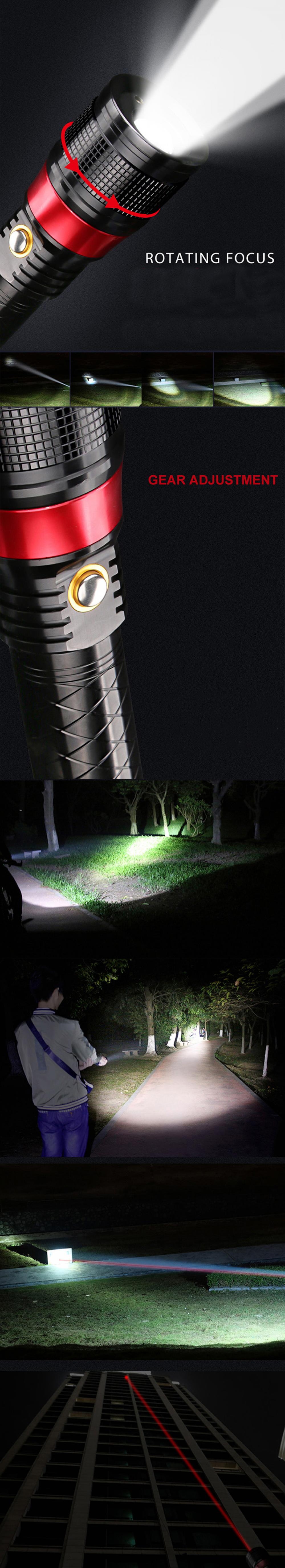 Multifunctional LED Flashlight