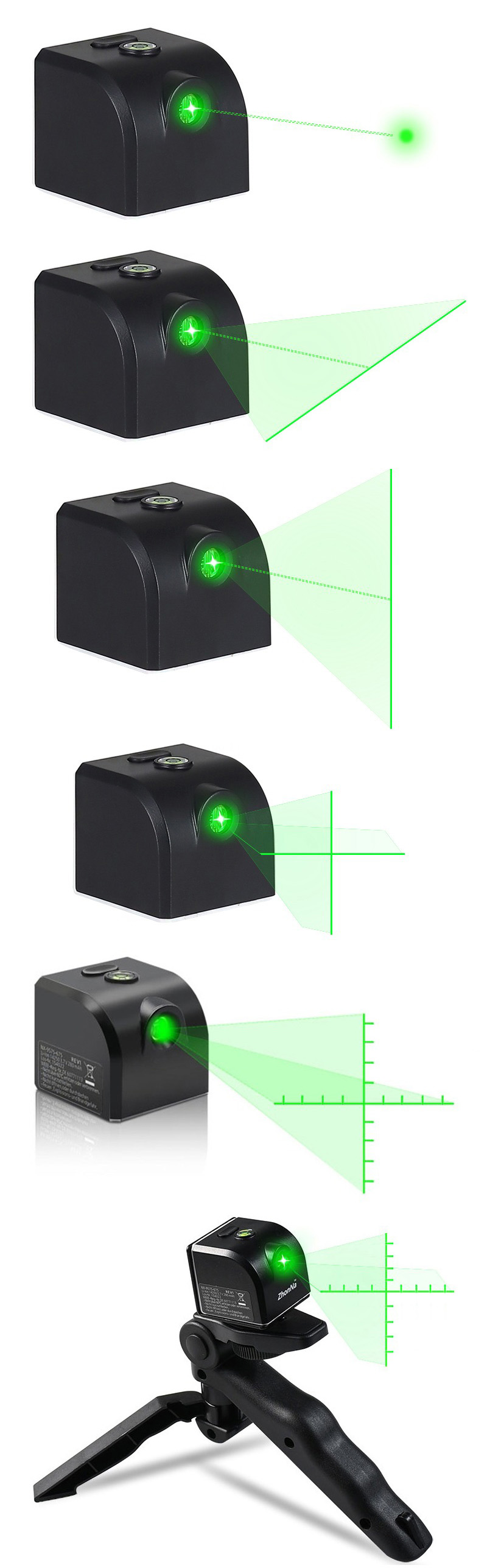 Green Laser Level Dot/Line/Cross